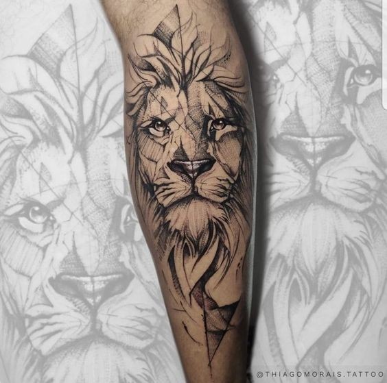 36 idées de tatouages têtes de lion et leurs significations 21 36 idées de tatouages têtes de lion et leurs significations 21