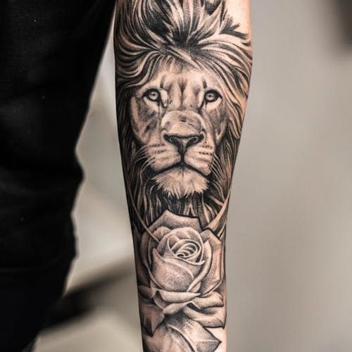 36 idées de tatouages têtes de lion et leurs significations 22 36 idées de tatouages têtes de lion et leurs significations 22