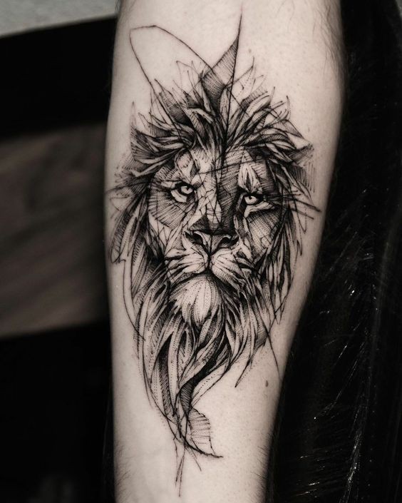 36 idées de tatouages têtes de lion et leurs significations 11 36 idées de tatouages têtes de lion et leurs significations 11