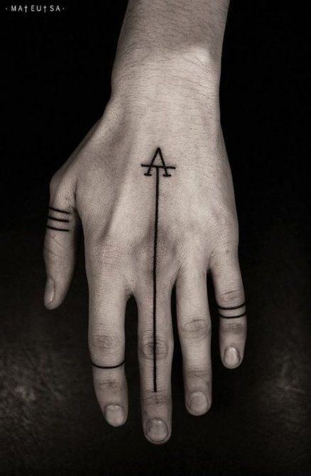 Les 100 plus beaux tatouages de doigts 61 Les 100 plus beaux tatouages de doigts 61