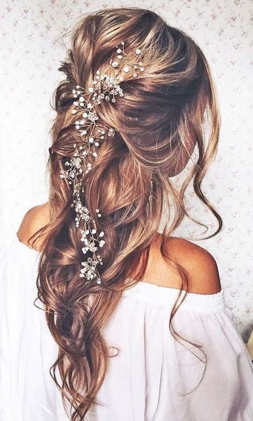 Les 50 plus belles coiffures de mariage bohème 8 Les 50 plus belles coiffures de mariage bohème 8