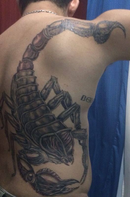 Les 50 plus beaux tatouages scorpion 11 Les 50 plus beaux tatouages scorpion 11