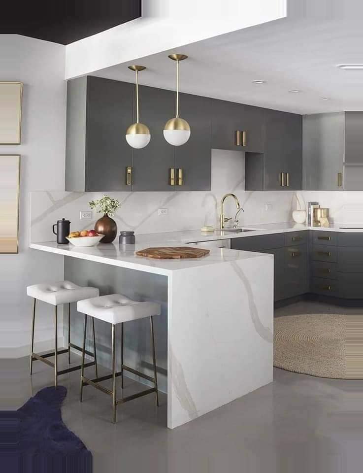 32 idées de bars de cuisines modernes et pratiques 9 32 idées de bars de cuisines modernes et pratiques 9