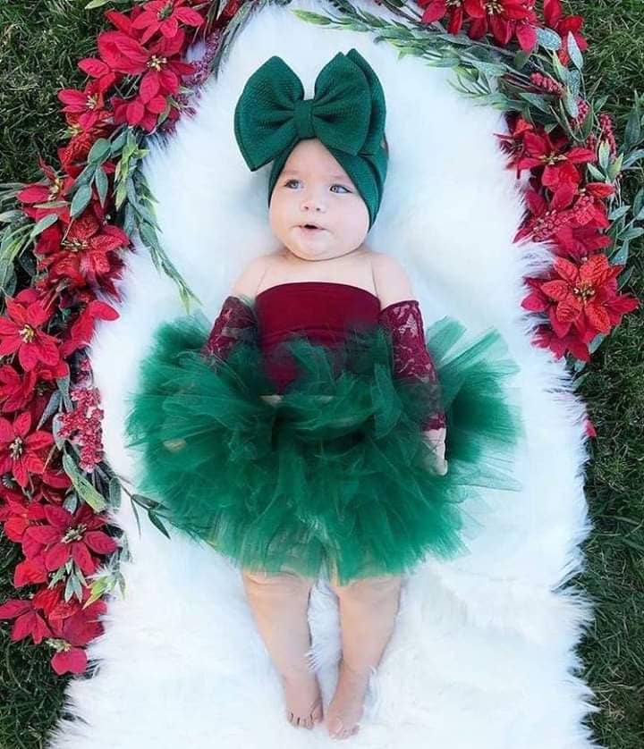 14 jolies idées de séances photos pour un bébé fille 11