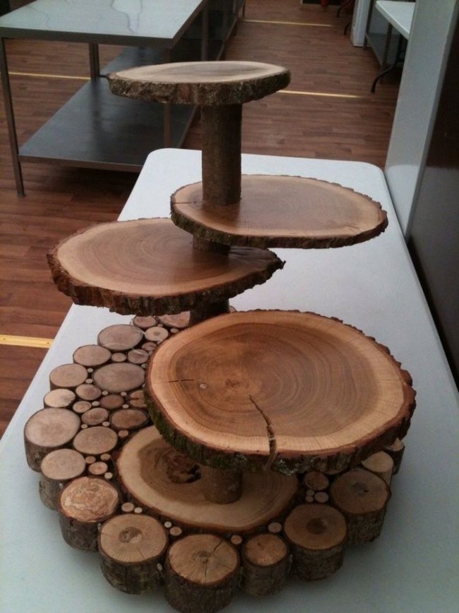 100 meubles en bois à faire avec des troncs d'arbres récupérés 3