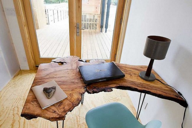 100 meubles en bois à faire avec des troncs d'arbres récupérés 10