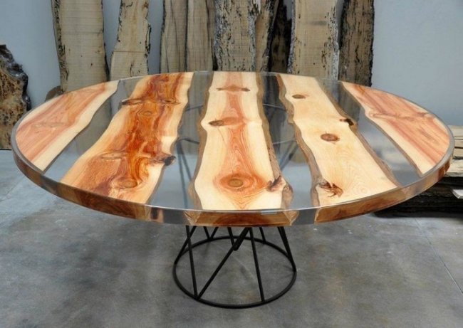 100 meubles en bois à faire avec des troncs d'arbres récupérés 38
