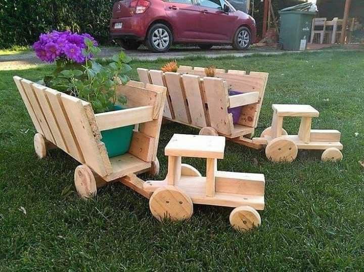 100 meubles en bois à faire avec des troncs d'arbres récupérés 59