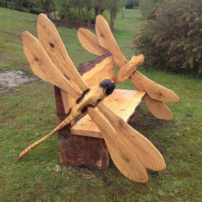 100 meubles en bois à faire avec des troncs d'arbres récupérés 61