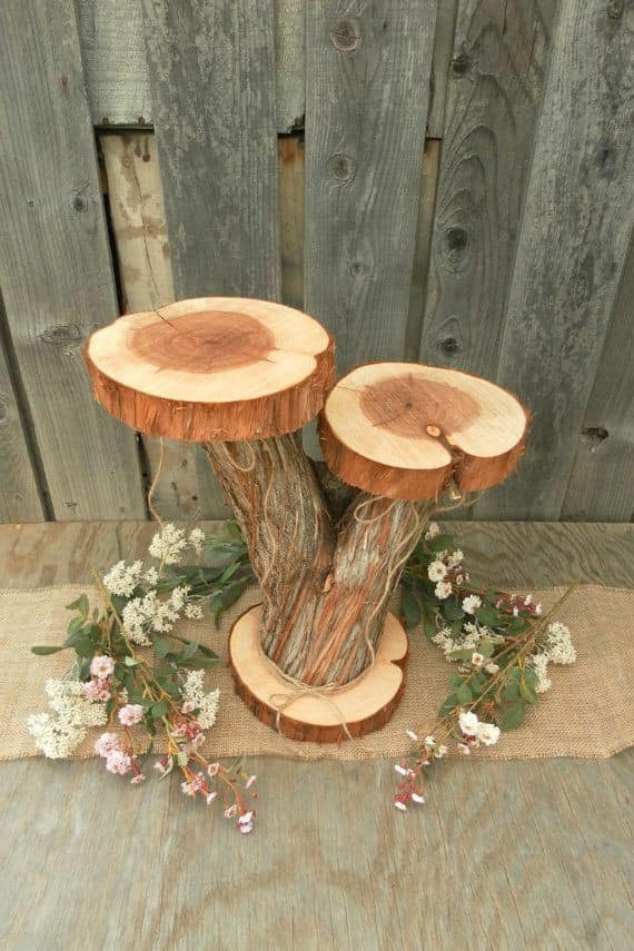 100 meubles en bois à faire avec des troncs d'arbres récupérés 63