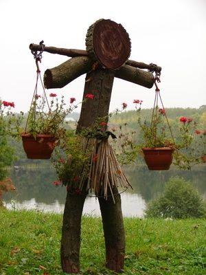 100 meubles en bois à faire avec des troncs d'arbres récupérés 77