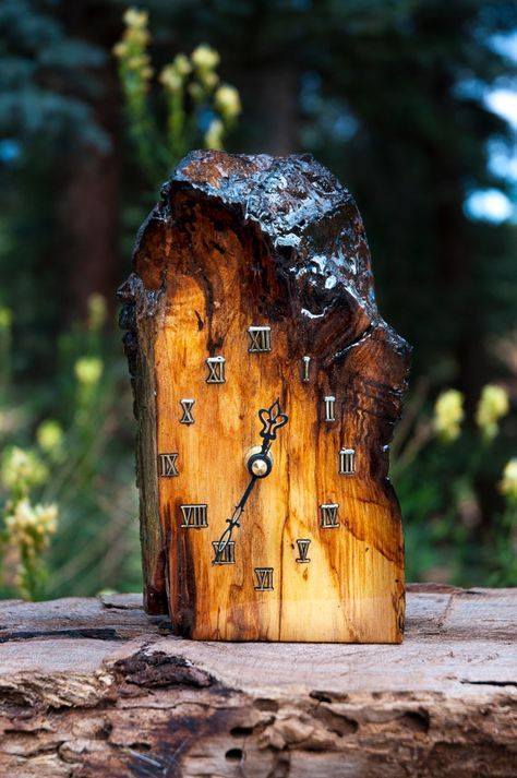 100 meubles en bois à faire avec des troncs d'arbres récupérés 93