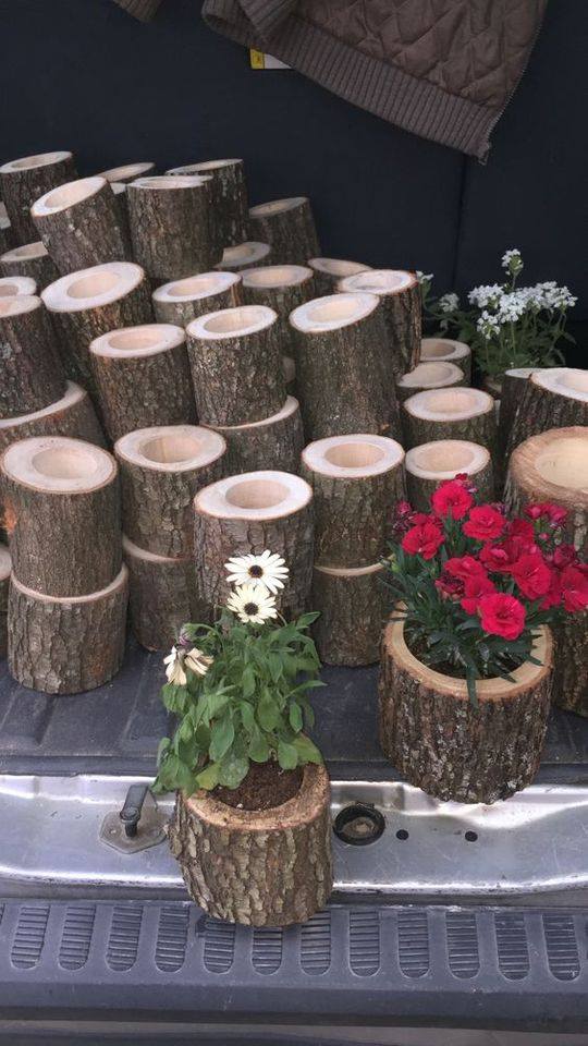 100 meubles en bois à faire avec des troncs d'arbres récupérés 96