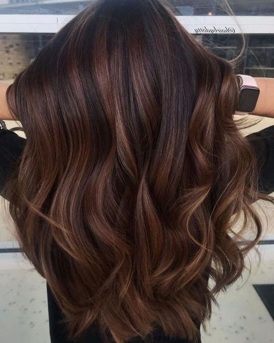 Les 29 plus beaux balayages chocolat sur cheveux noir 18 Les 29 plus beaux balayages chocolat sur cheveux noir 18