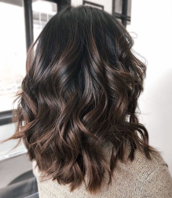 Les 29 plus beaux balayages chocolat sur cheveux noir 19 Les 29 plus beaux balayages chocolat sur cheveux noir 19