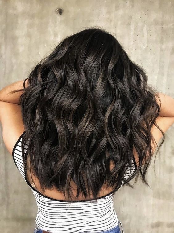 Les 29 plus beaux balayages chocolat sur cheveux noir 25 Les 29 plus beaux balayages chocolat sur cheveux noir 25
