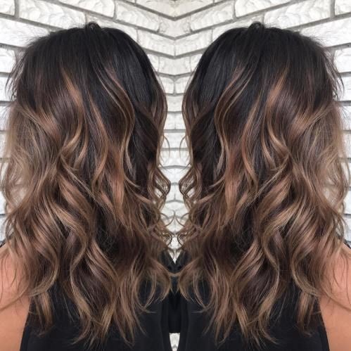 Les 29 plus beaux balayages chocolat sur cheveux noir 26 Les 29 plus beaux balayages chocolat sur cheveux noir 26