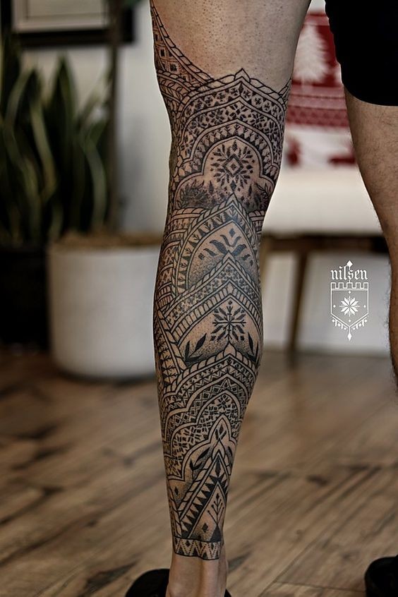 Les 50 plus beaux tatouages mandala 11