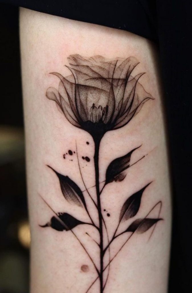 Les 50 plus beaux tatouages coquelicot 15 Les 50 plus beaux tatouages coquelicot 15