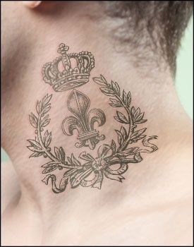 Les 50 plus beaux tatouages fleurs de lys 15