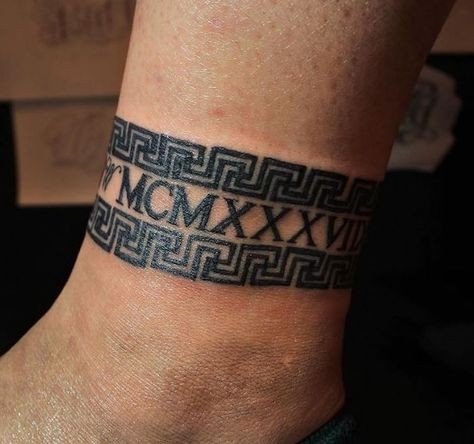 50 top idées de tatouages bracelet 17