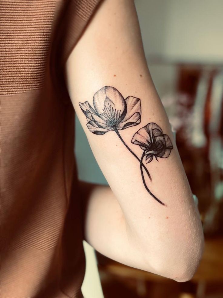 Les 50 plus beaux tatouages coquelicot 25 Les 50 plus beaux tatouages coquelicot 25