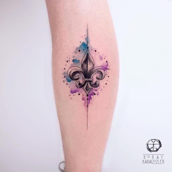 Les 50 plus beaux tatouages fleurs de lys 29