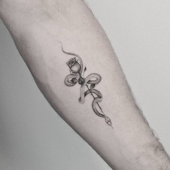 100 top idées de tatouages serpents 29