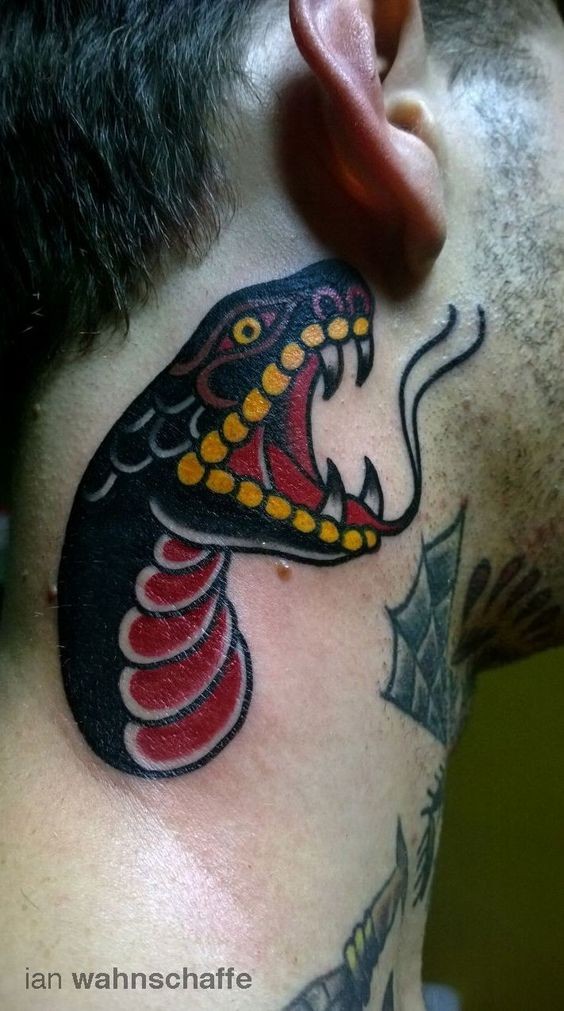 100 top idées de tatouages serpents 30