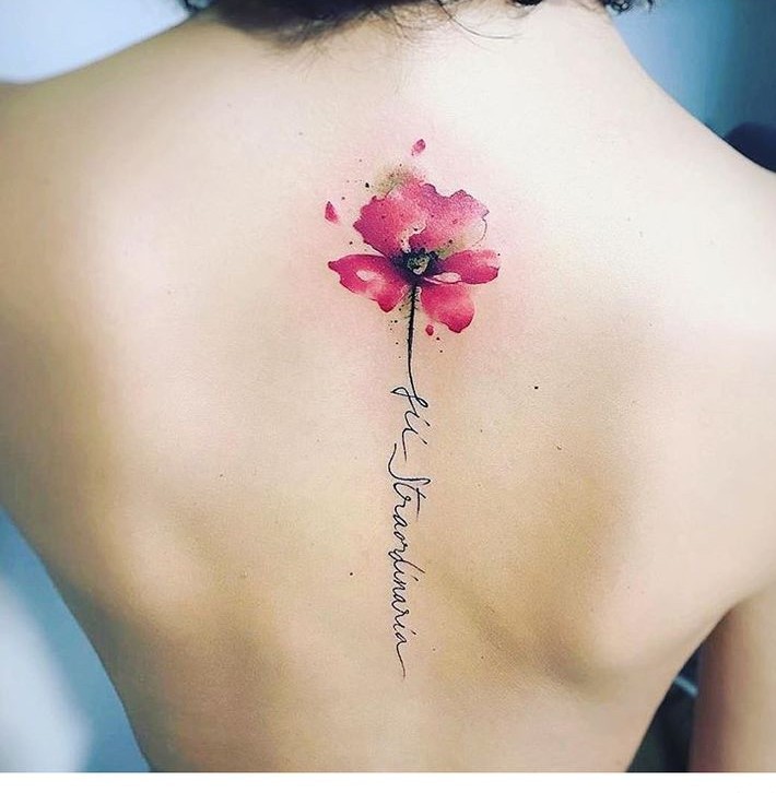 Les 50 plus beaux tatouages coquelicot 31 Les 50 plus beaux tatouages coquelicot 31
