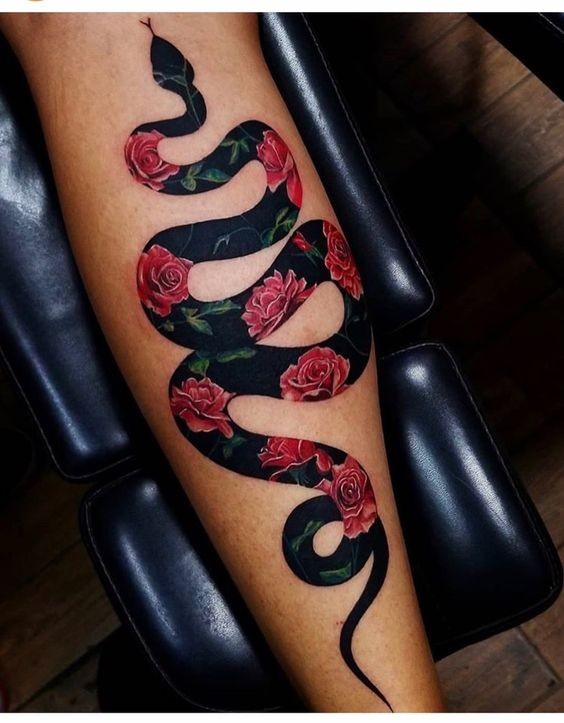 100 top idées de tatouages serpents 31