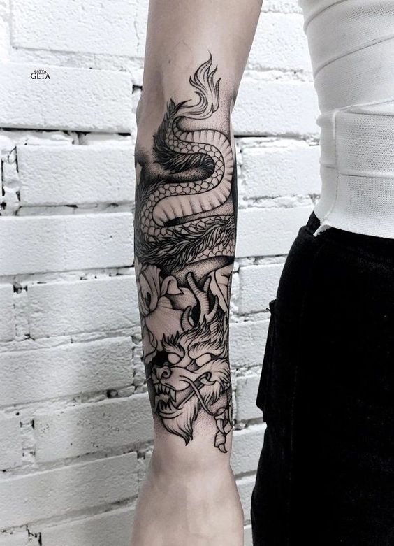Les 50 plus beaux tatouages avant bras homme 32