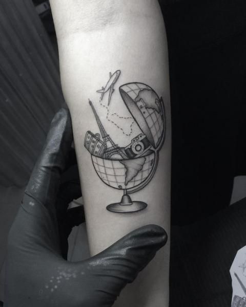 Les 50 plus beaux tatouages voyage 33