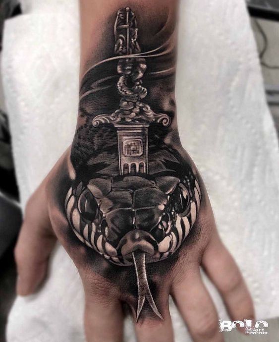 100 top idées de tatouages serpents 39