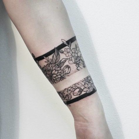 50 top idées de tatouages bracelet 42