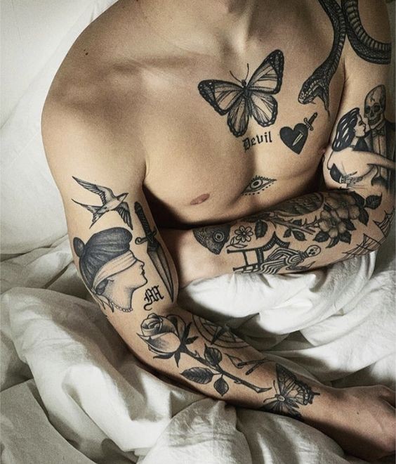 Les 50 plus beaux tatouages avant bras homme 43