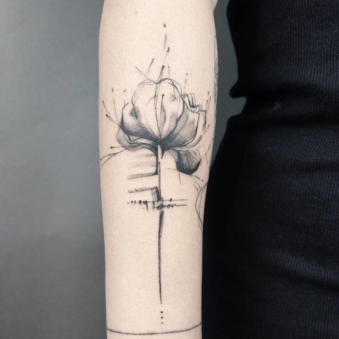 Les 50 plus beaux tatouages coquelicot 43 Les 50 plus beaux tatouages coquelicot 43