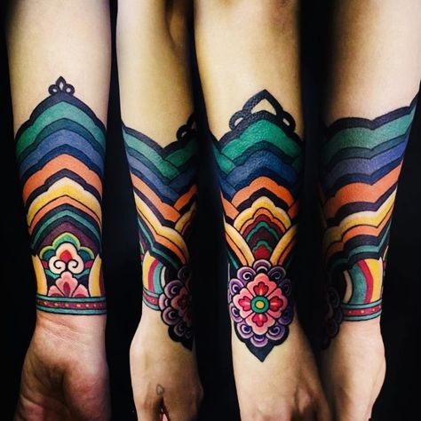 50 top idées de tatouages bracelet 49