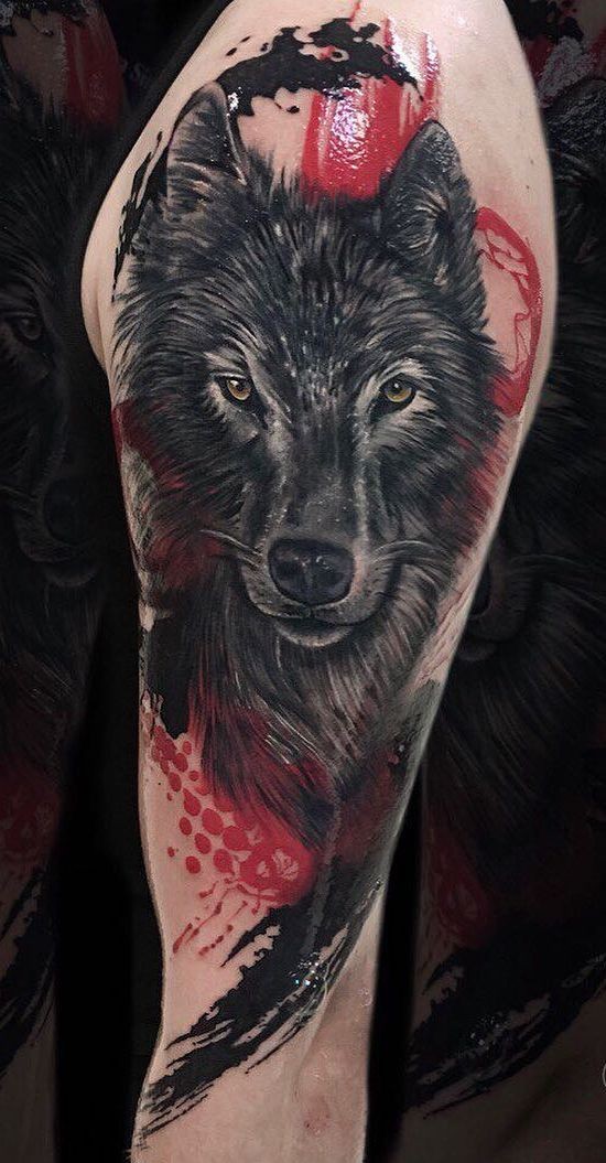 100 top idées de tatouages loup 47 C:\Users\UTILISATEUR\Desktop\loup homme\878ecd8af2a0a98a48b093233fa5277f.jpg