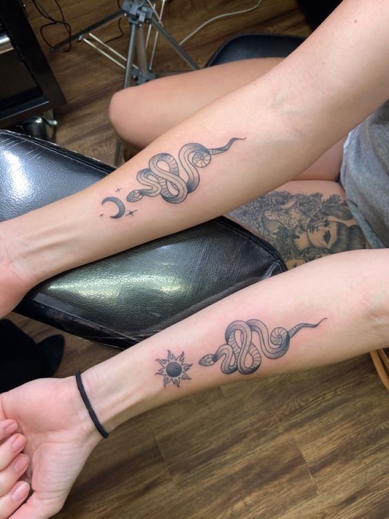 100 top idées de tatouages serpents 48