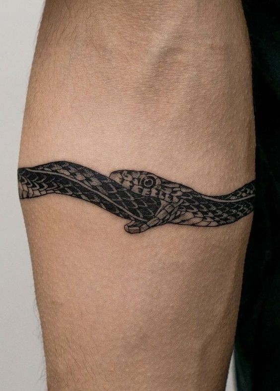 100 top idées de tatouages serpents 49