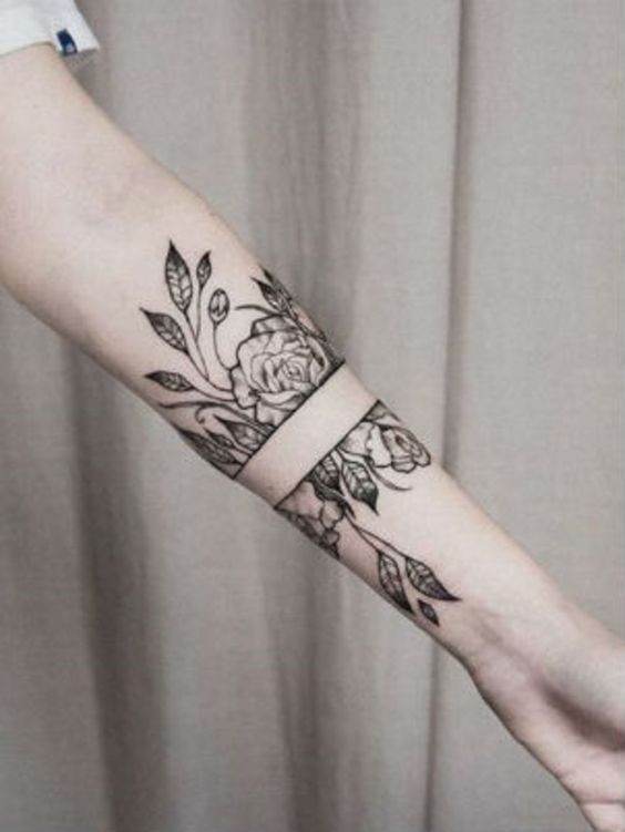 50 top idées de tatouages bracelet 52