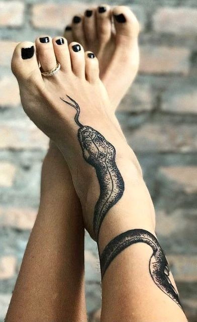 100 top idées de tatouages serpents 5