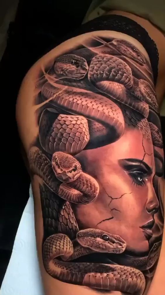 100 top idées de tatouages serpents 62