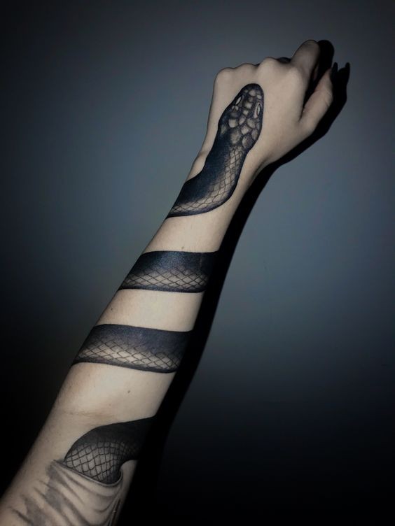 100 top idées de tatouages serpents 69