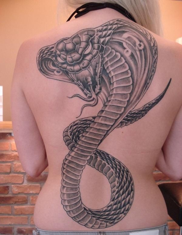 100 top idées de tatouages serpents 7