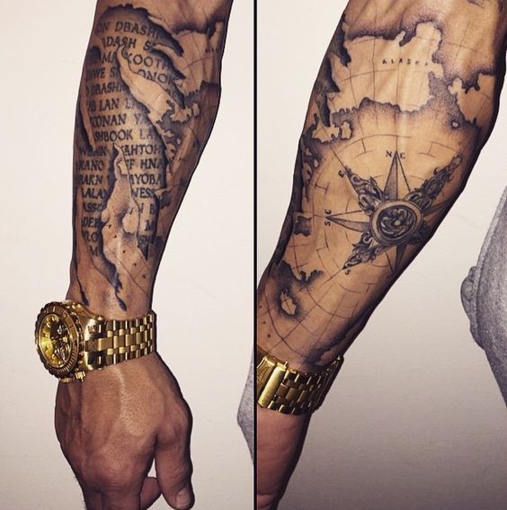 Les 50 plus beaux tatouages voyage 7