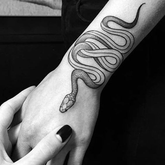 100 top idées de tatouages serpents 77