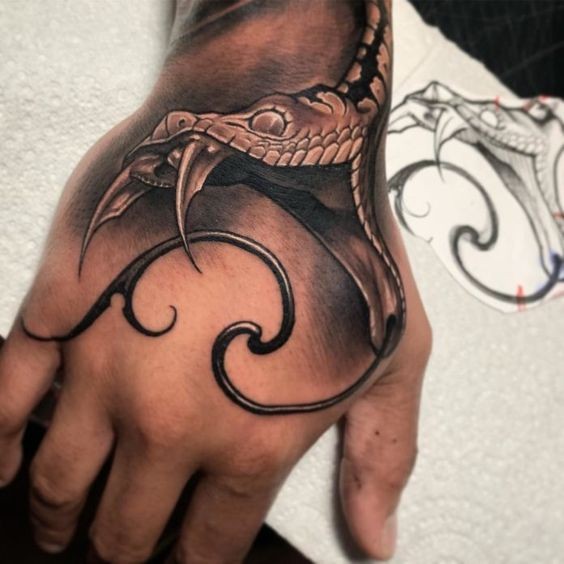 100 top idées de tatouages serpents 80