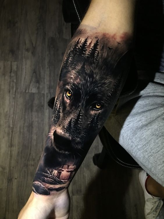 100 top idées de tatouages loup 83 C:\Users\UTILISATEUR\Desktop\loup homme\c96aa3b400e673b012663564e11704ee.jpg